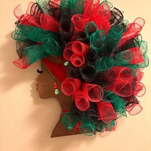 Corona de diva hecha a mano