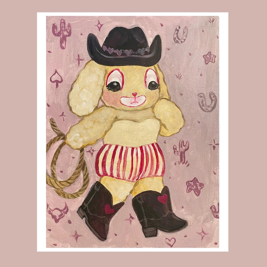 Barbie Rodeo Clown Rodeo Clown Cutie ~ Art Print - Etsy