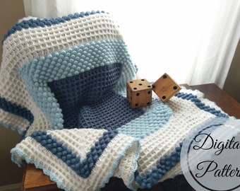 Bumpy Cake Baby Blanket  | Crochet Pattern | Crochet Baby Blanket Pattern | Instant Download | PDF Pattern