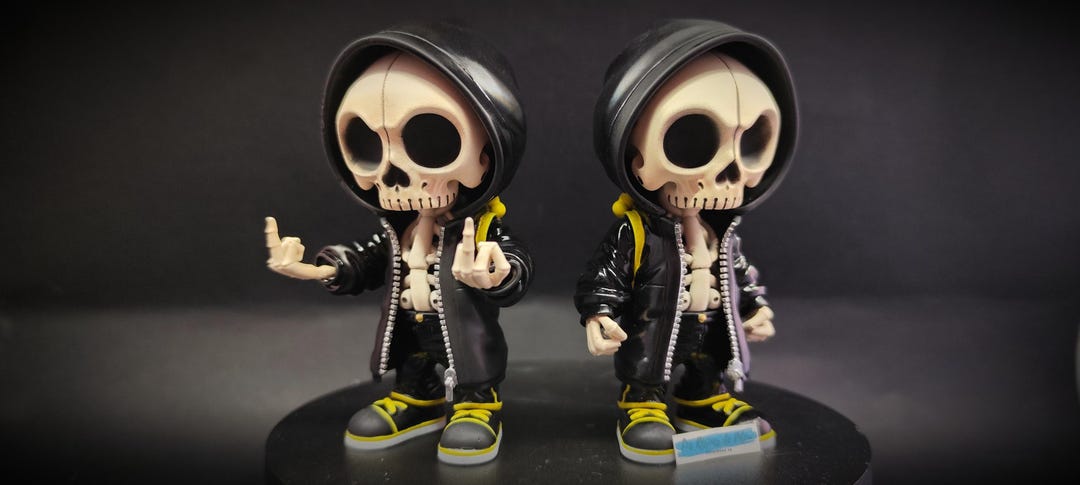 Skeleton Pop Rocker Customizable Skeleton Pop Figures - Etsy