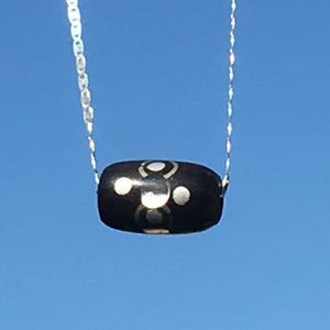Custom Ebony Mala Bead Necklace