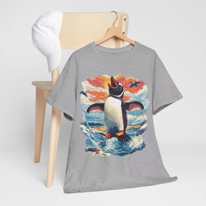 Playful Penguin Adventure Tee