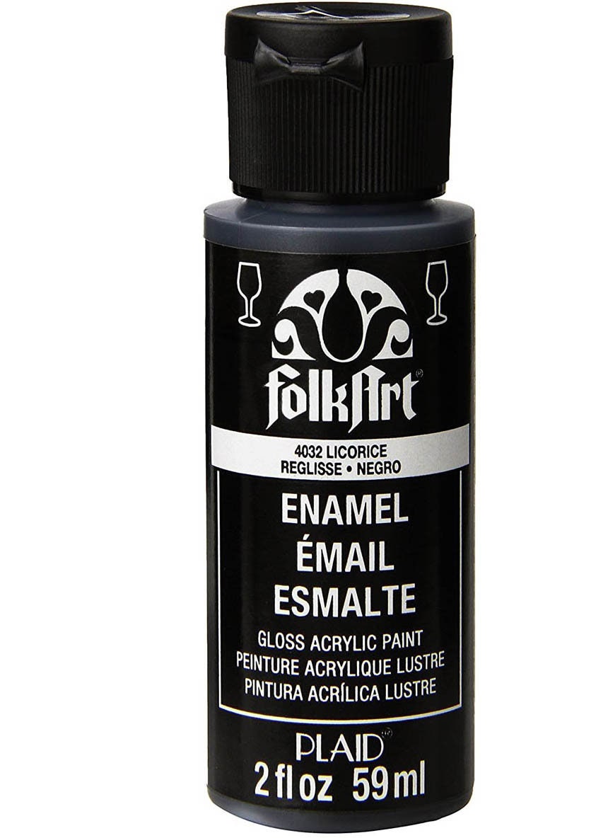  FolkArt Enamel Glass & Ceramic Paint in Assorted