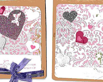 4 Blank handmade Scripture |Decorative Cards Envelopes included