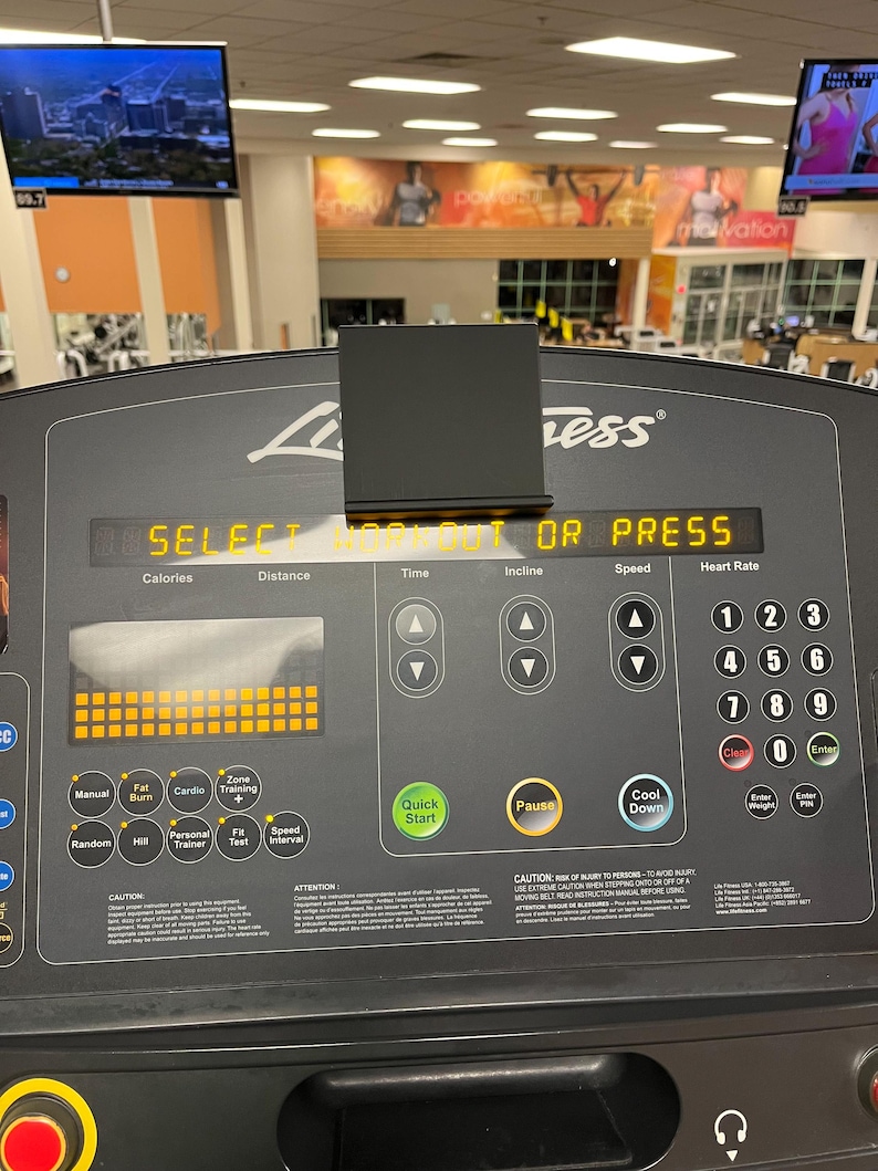 Treadmill Numbers Buttons Treadmill Phone Holder - Etsy