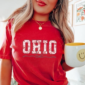 Ohio State Tshirt Columbus Buckeyes Ohio State Apparel College Merch Gameday shirt College Game Day Gear Alumni Ohio Pride Shirt Buckeye Tee