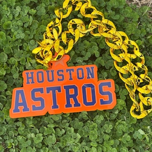 Houston Astros Oversized Team Chain Game Day Mega Fan Turnover Chain