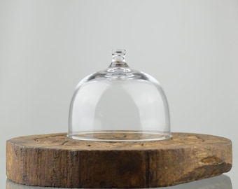 Extra Large Glass Bell Jar Handmade Glass Display Cover Cloche Bell - View #5