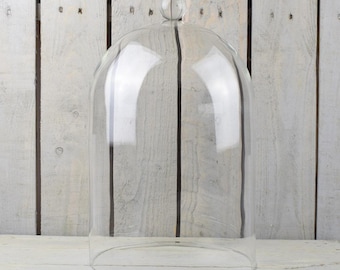 Extra Large Glass Bell Jar Handmade Glass Display Cover Cloche Bell
