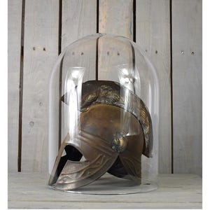 Handmade Clear Circular Glass Display Cloche Bell Jar Dome 40 cm