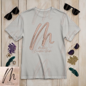 Bella Canvas 3001 Evergreen Flat Lay T-shirt Mockup, Digital Product, Bella Canvas T-shirt Mockup, Bella Canvas 3001 Short Sleeve Tee