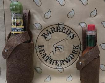 Funda para salsa picante para botella de 2 onzas.