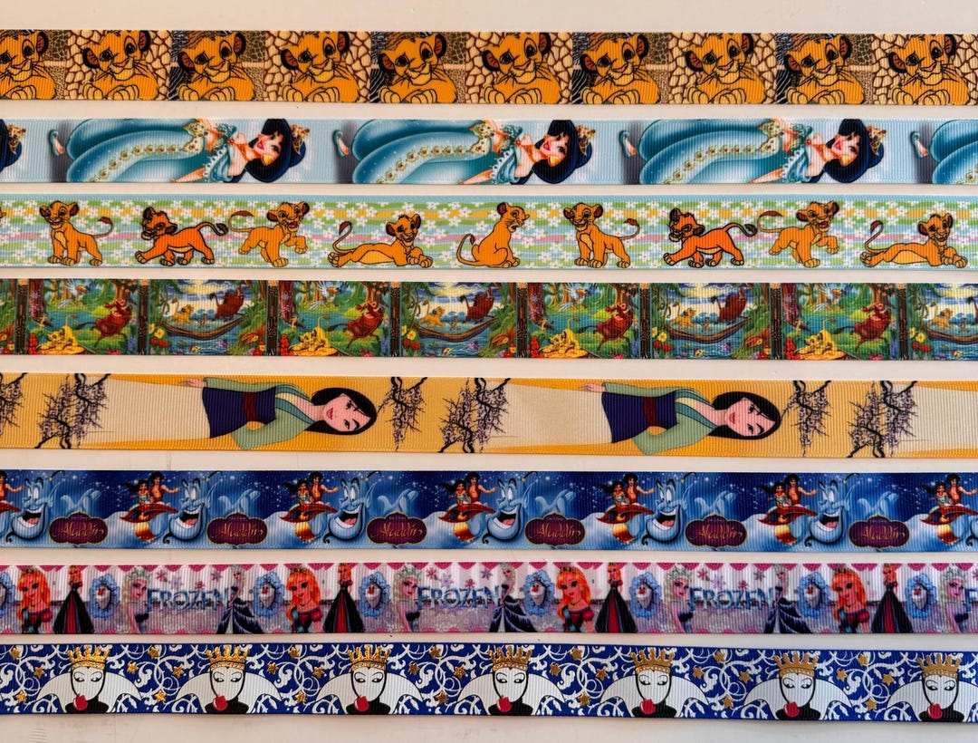Assorted Disney Ribbon - Etsy