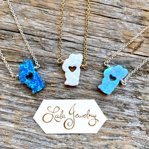 Turquoise lake tahoe necklace on sale
