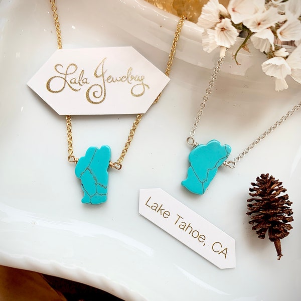 Turquoise Tahoe Necklace