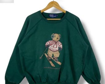 90年代ヴィンテージ ポロベア ラルフローレン ニットセーター