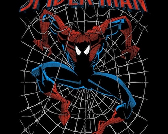 Vintage Spiderman Brand New Day streetwear design | Retro stripkunst (digitale download)