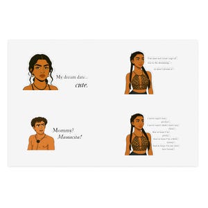 Love Island USA Sticker Sheets | Amaya, Huda, Nic Decals | Adhesives for Scrapbooking, Journaling