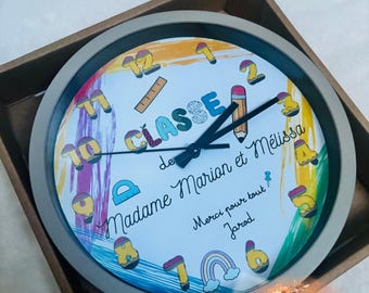 Horloge personnalisée