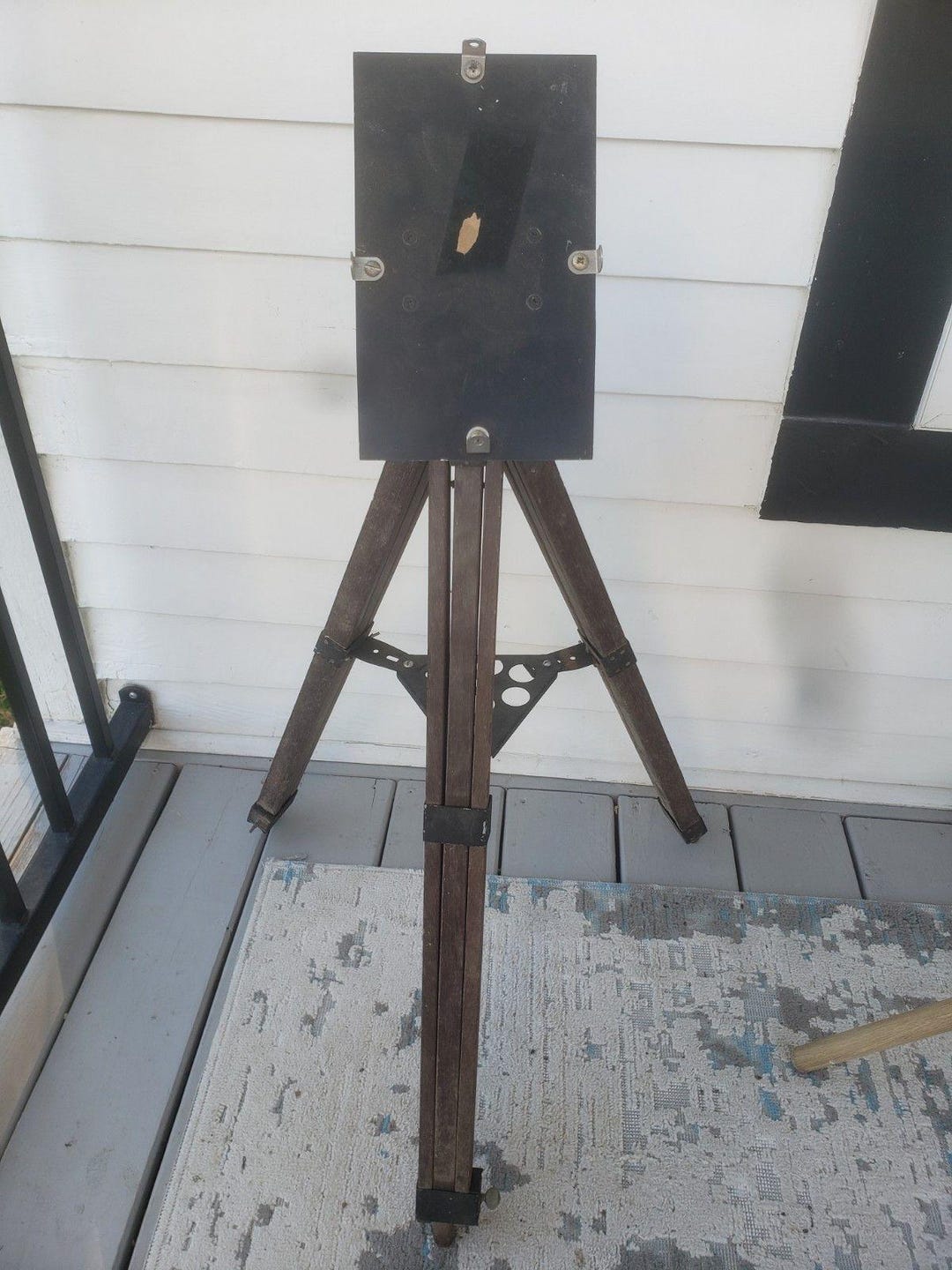 Antique Wooden Camera Tripod Collapsible 27.75 Photography Stand ...