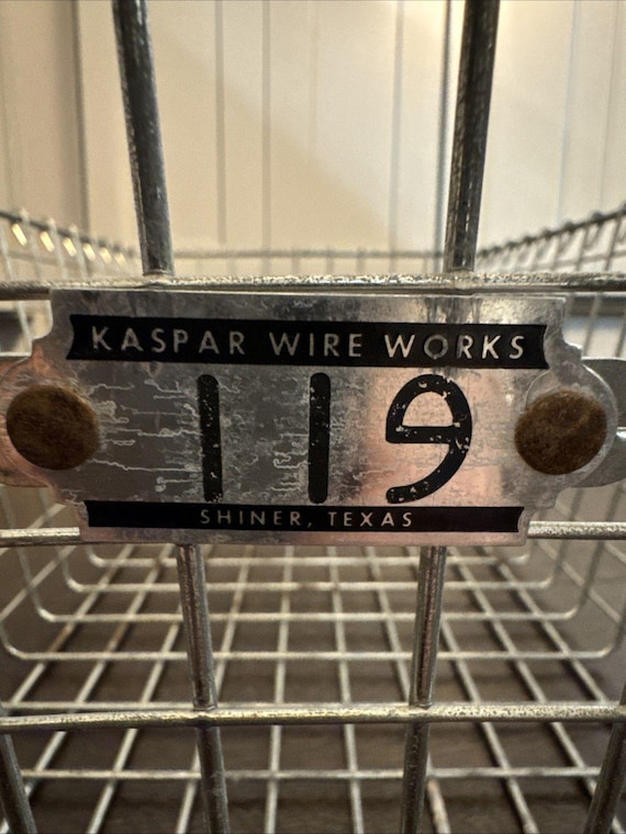 KASPAR WIRE WORKS ヴィンテージ メタルバスケット 3個セット