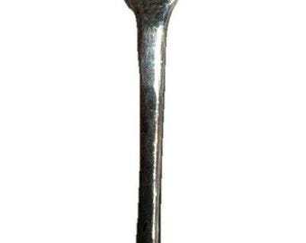 Vintage Rose Handle Pastry Fork – Stainless Steel Dessert Flatware – Made in Japan