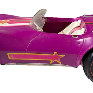 1976 Mattel Barbie Star Vette PurpleCorvette Sports Car w/Box *READ DESCRIPTION*