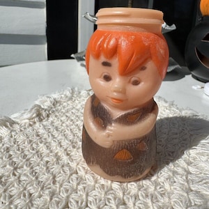Evenflo Pebbles 1977 Hanna Barbera Novelty Nurser Pebbles Flintstone Evenflo Bot