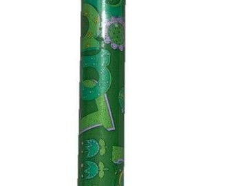 Vintage 1980s Hallmark Baby Wrapping Paper – Bunny, Bear & Sailboat Theme – Retro Nursery Gift Wrap