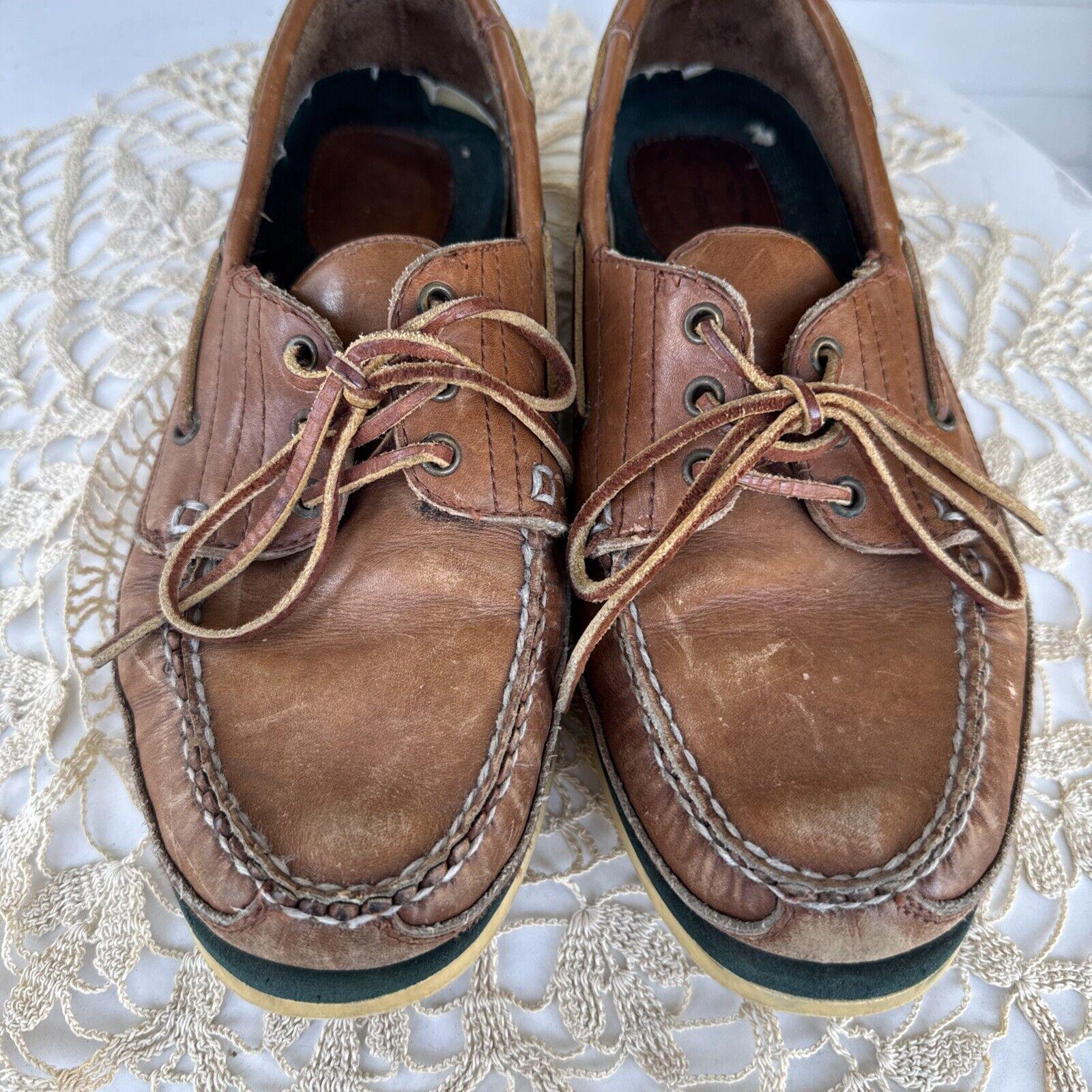 Loafer Shoes Dexter Comfort Boat Shoes VTG Men's DEXTER Brown