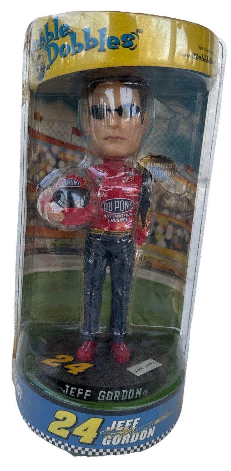 Jeff Gordon #24 Bobble Dobbles Nascar Limited Edition Bobblehead Doll Nodder 9 Du Pont