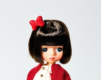 Accessoires pour cheveux de poupée mini noeud, mini élastique pour cheveux, 1/6 élastiques pour cheveux de poupée