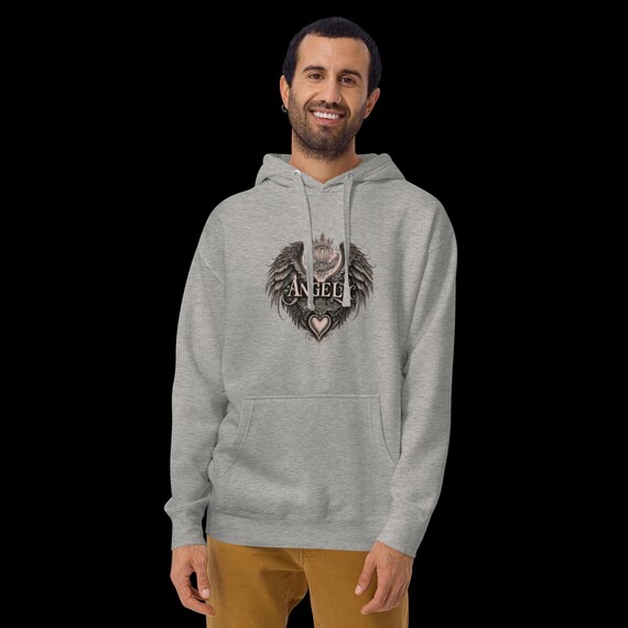Angelic Hoodie Inspirational Design Etsy UK