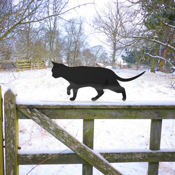 Jardin Chat, Ornement de Métal, épouvantail