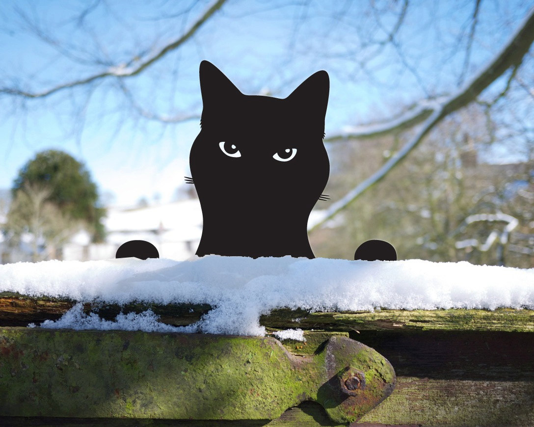 Jardin Sécurité Chat Chat à Partir de Métal