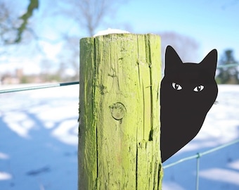 Cat Ornament, the Perfect Garden Art Gardener Gift for Cat Lovers