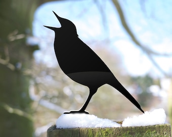 Bird Garden Sculpture, Early Bird Catches the Worm