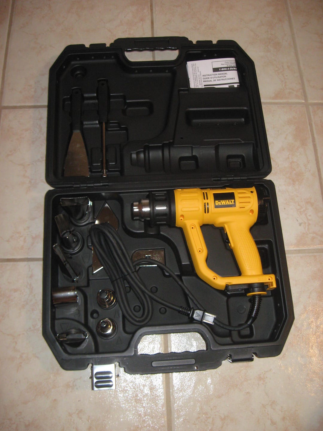 Brand NEW With Case DEWALT D26960 Heat Gun Kit With LCD Display and ...