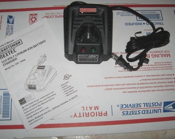 Nuevo con cargador de batería de iones de litio CRAFTSMAN NEXTEC de 12 V manual