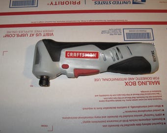 Excelente atornillador de impacto CRAFTSMAN NEXTEC de 12 V con ángulo recto y punta de 1/4". Gran torque (solo herramienta).