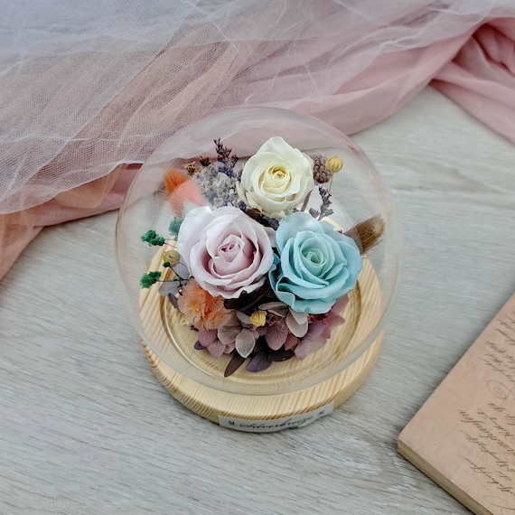 Lot De 16 Roses Préservées Pour Femme, Cadeaux D'anniversaire Pour Femme, Fleurs éternelles Préservées Pour La Fête Des Mères, La Saint-Valentin