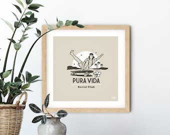 Pura Vida Social Club | 8x8