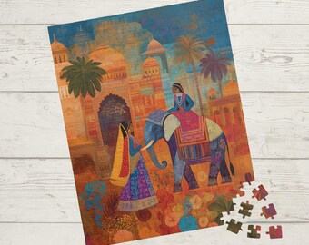 ムガル帝国の王バーブルの肖像画、インドの細密画、ラージャスターン