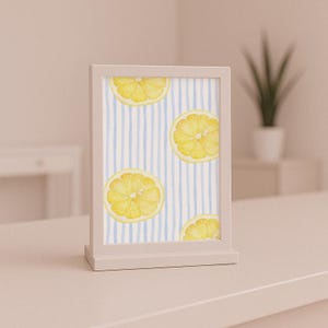 lemon digital wall art print