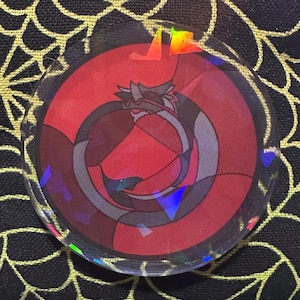 Clan Tzimisce Stained Glass Pin