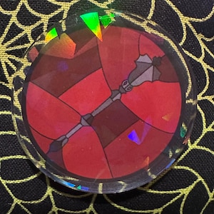 Pin de vidriera del clan Ventrue