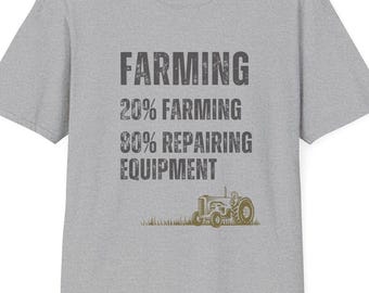 超希少 90s FUNNY FARM FARMER LOGO T-SHIRTS Funny Farm T Shirt, Farm Life Shirt, Funny Farmer Shirt
