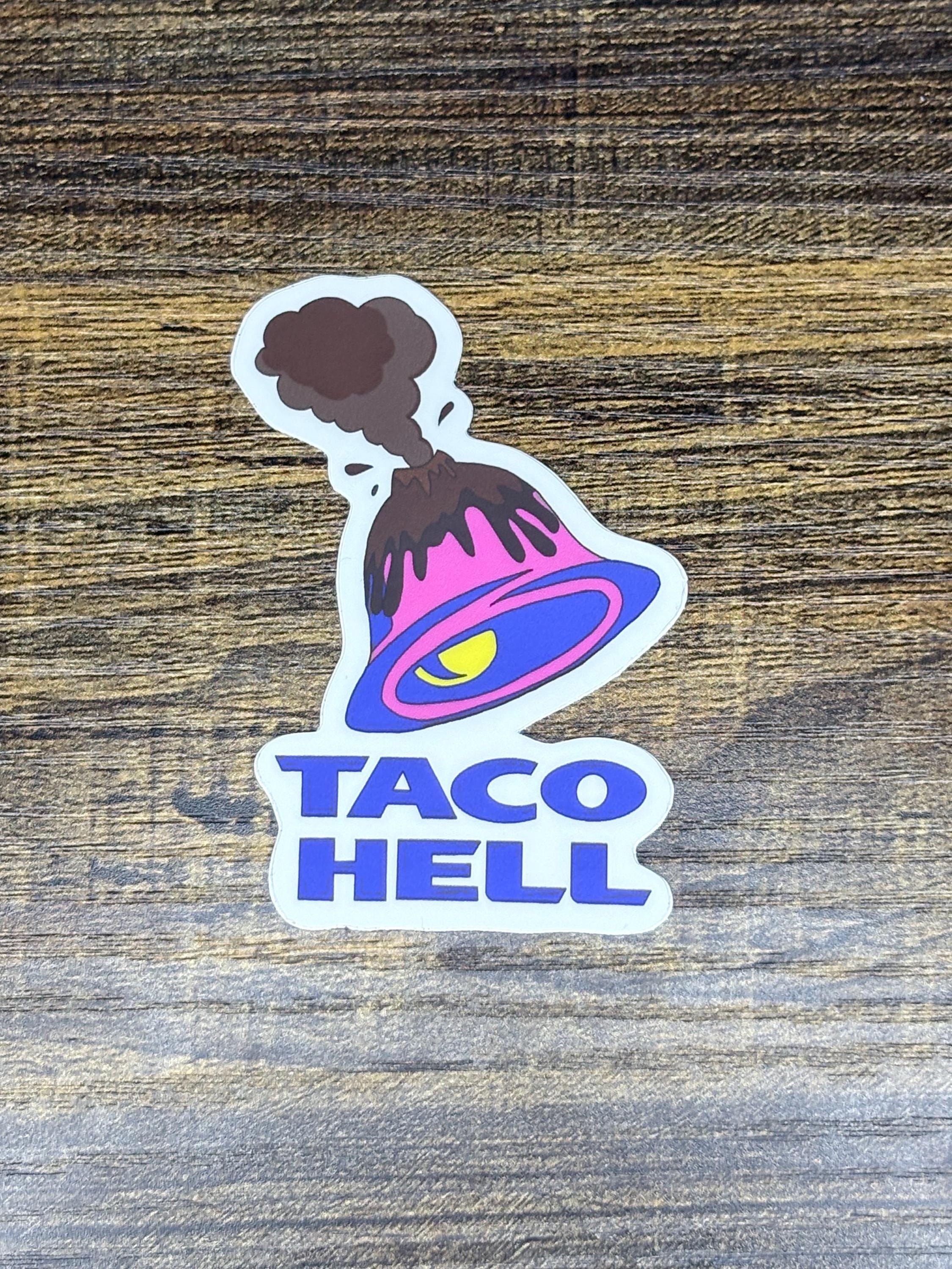 Taco Hell Sticker - Etsy