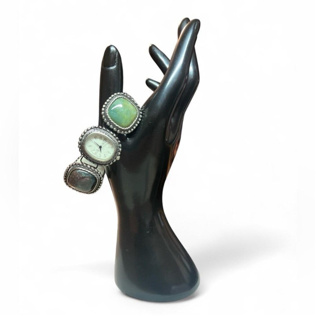 Vintage JB Jacoby Bender Sterling Silver Semi Precious Stone 