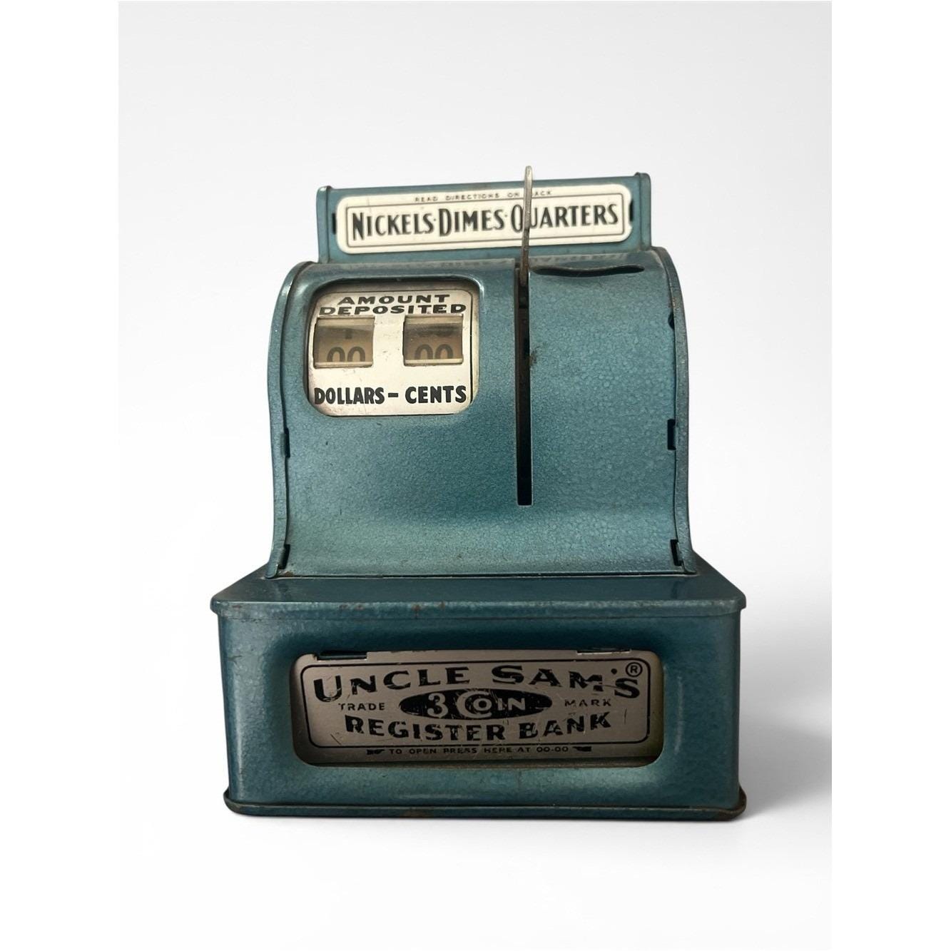 Uncle Sam's 3 Coin Register Bank - Etsy